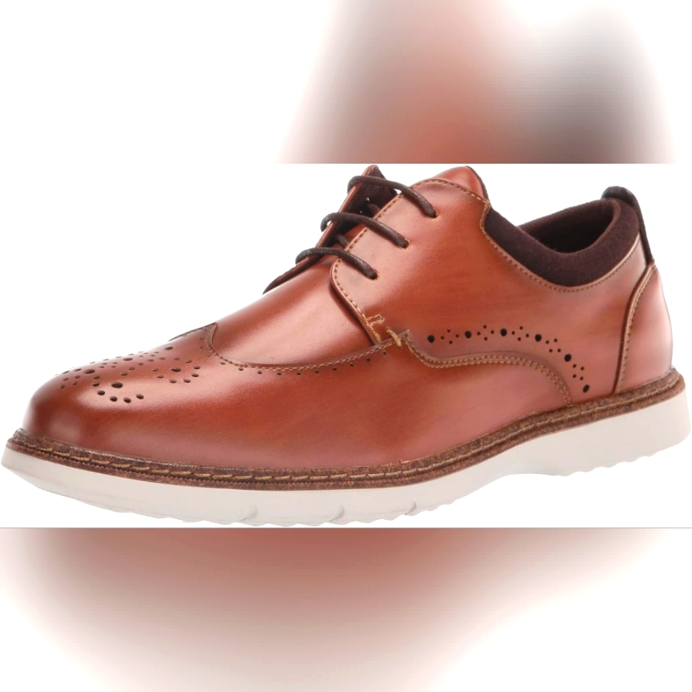 Stacy Adam's Synergy Wing Tip Oxford Boys size 7